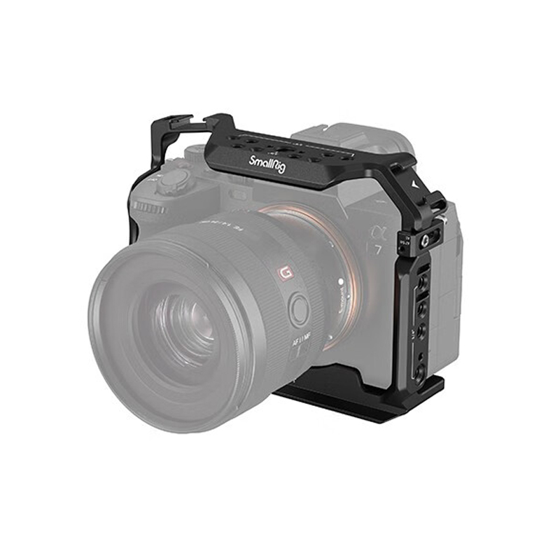 【数码专区】SmallRig斯莫格索尼a74相机兔笼Sony a7m4单反摄影摄像A7R5/A7S3专用底板L板拓展横竖拍配件手提手柄套件 相机拓展框的副本的照片